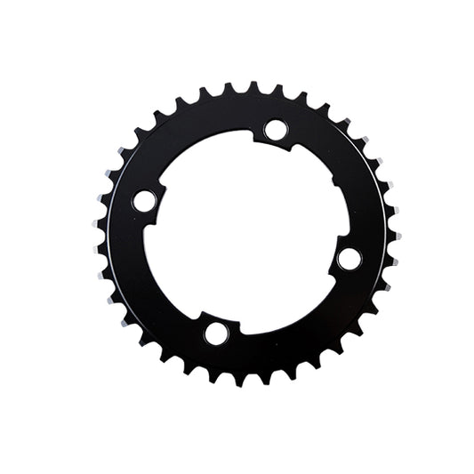 PLATEAU E BIKE/VAE MONO DIAM 104 EXTER 36DTS NOIR 4 BRANCHES COMP. BROSE/YAMAHA (1X11V)