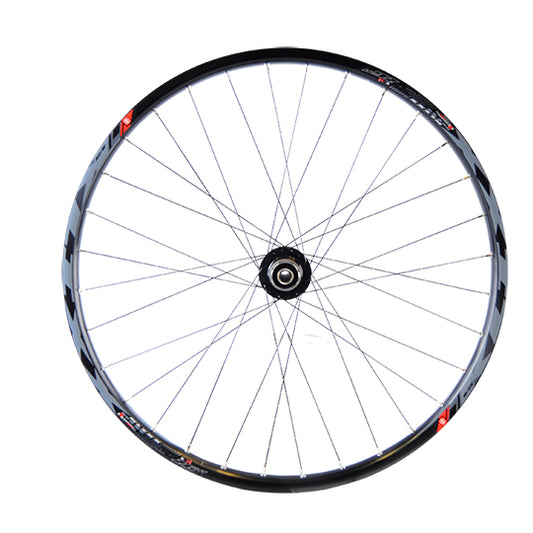 ROUE VTT 26" AR K7 JANTE NOIR MACH1 KLIXX TUB.READY.MOY.DISQUE 6T 9/10/11V AXE.TRAV.12X142
