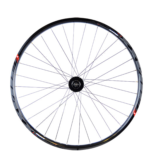 ROUE VTT 27.5" AR BLOCAGE K7 JANTE NOIR MACH1 MAXX TUB.READY.MOY.SHI.M475 DISQUE 6T 9/10/1