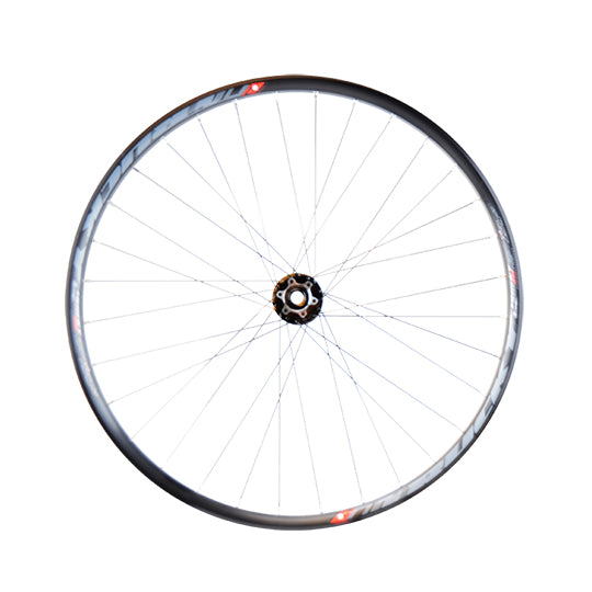 ROUE VTT 27.5+" AV JANTE NOIR MACH1 TRUCKY 30 TUB.READY.DISQUE 6T AXE.TRAVERSANT 15X100