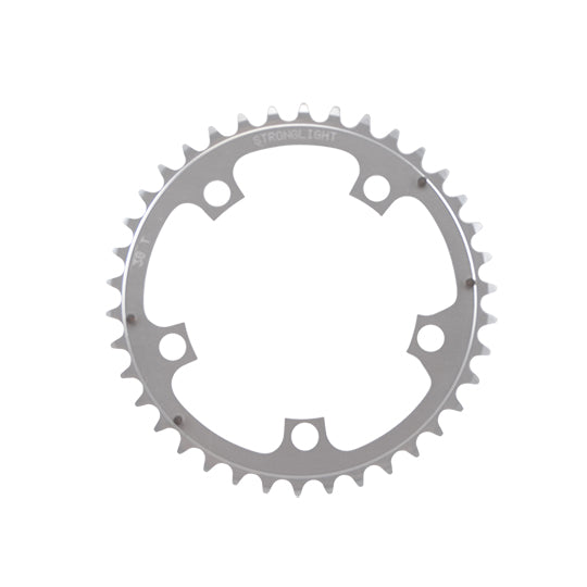 PLATEAU ROUTE DIAM 110 INTER 38DTS ARGENT ALU 5083 STRONG 10/9V. 5 BRANCHES