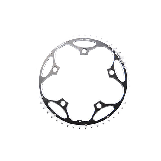 PLATEAU ROUTE DIAM 130 EXTER 46DTS NOIR ALU 7075 STRONG 8/9/10V. 5 BRANCHES