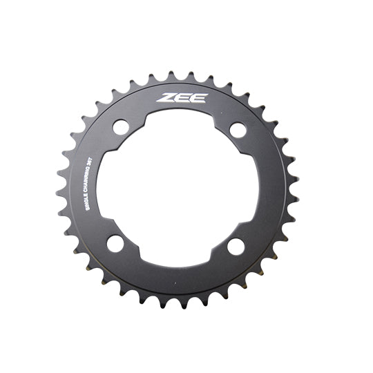 PLATEAU VTT MONO DIAM  104 EXTER 36DTS NOIR 4 BRANCHES SHIMANO ZEE M640 10V