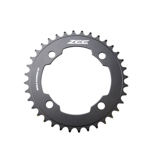 PLATEAU VTT MONO DIAM  104 EXTER 36DTS NOIR 4 BRANCHES SHIMANO ZEE M640 10V