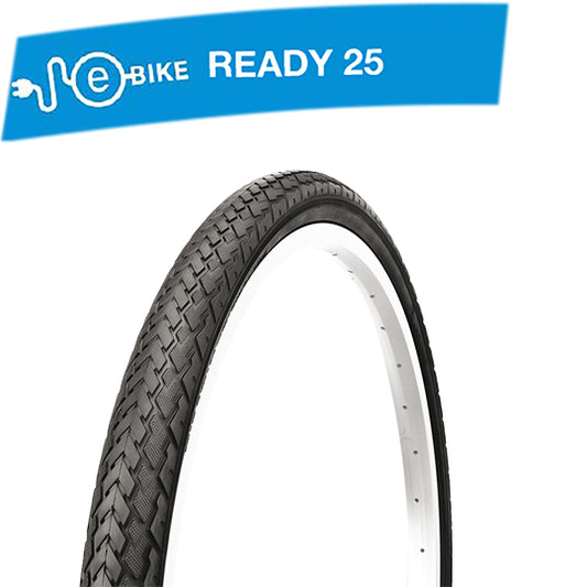 PNEU VTC/URBAIN 700X47C - 28X1.75 TR DELI SA-209 BLUE WAY ANTICREVAISON 2.5MM TT NOIR (47-