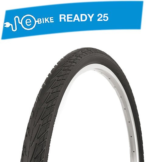 PNEU VTC/URBAIN 700X47C - 28X1.75 TR DELI SA-234 BLUE WAY ANTICREVAISON 2.5MM NOIR (47-622