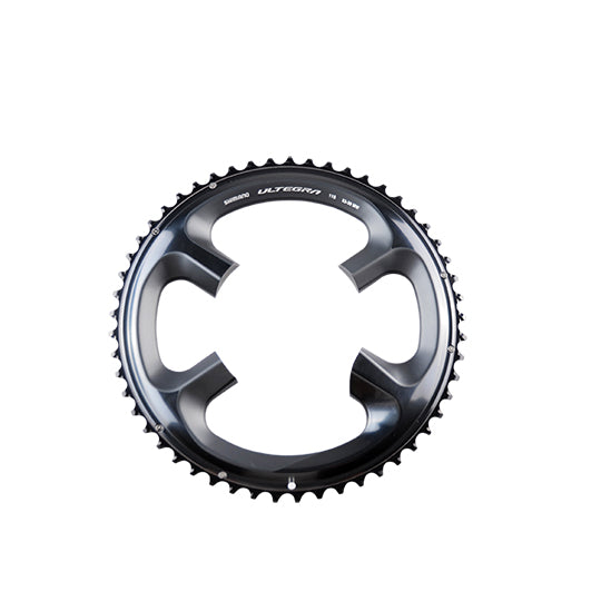 PLATEAU ROUTE DIAM 110 EXTER 53DTS NOIR SHIMANO ORIGINE ULTEGRA R8000 11V. (4 BRANCHES)