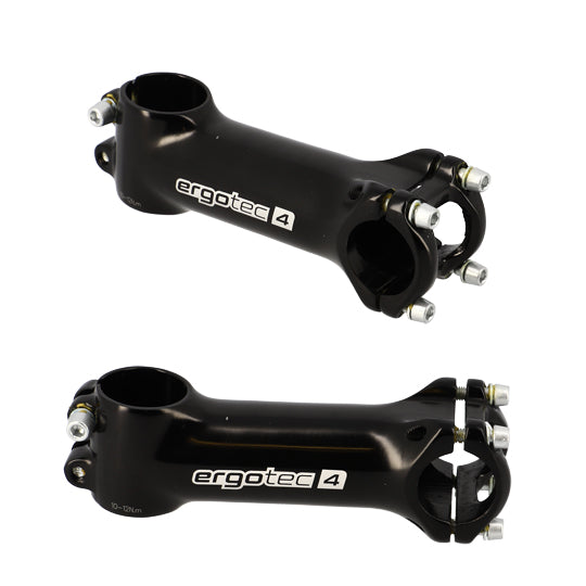 POTENCE VTT AHEAD SET 1''1/8 L110 ERGOTEC CRAB 2 ALU NOIR + 7° (CINTRE25.4)