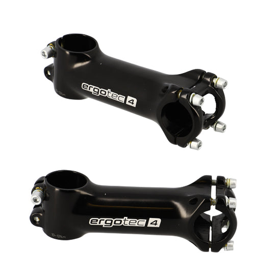 POTENCE VTT AHEAD SET 1''1/8 L110 ERGOTEC CRAB 2 ALU NOIR + 7° (CINTRE25.4)