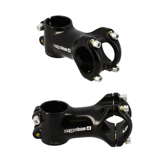 POTENCE VTT AHEAD SET 1''1/8 L70 ERGOTEC CRAB 2 ALU NOIR + 7° (CINTRE31.8)