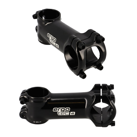 POTENCE VTT AHEAD SET 1''1/8 L90 ERGOTEC CRAB 2 ALU NOIR + 7° (CINTRE31.8)