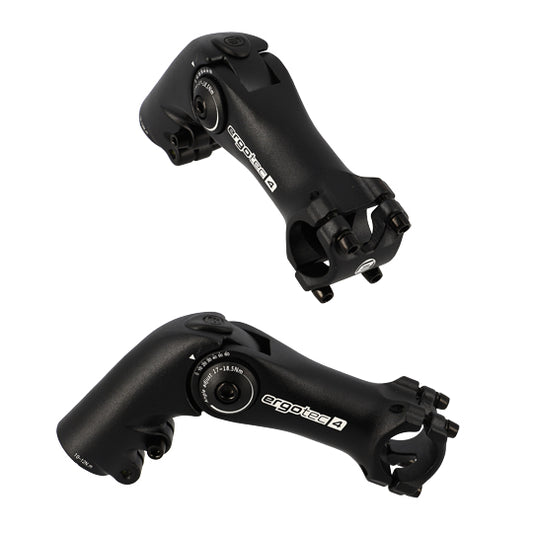 POTENCE REGLABLE AHEAD SET 1''1/8 L110 ERGOTEC OCTOPUS AHEAD 50 ALU NOIR 0/+60° (CINTRE 25