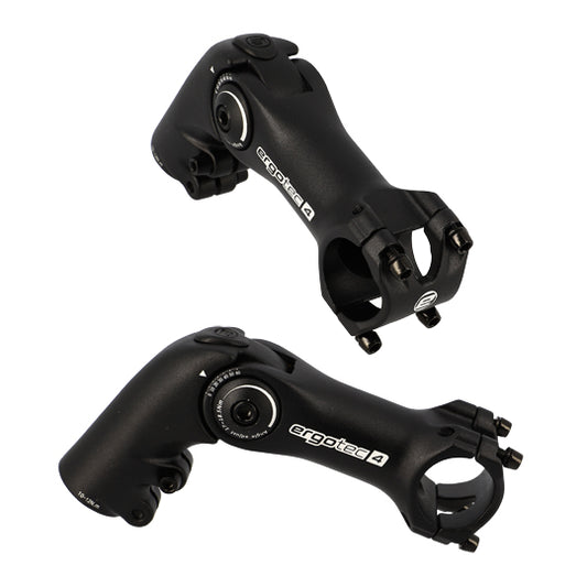 POTENCE REGLABLE AHEAD SET 1''1/8 L110 ERGOTEC OCTOPUS AHEAD 50 ALU NOIR 0/+60° (CINTRE 31
