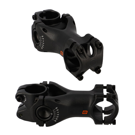 POTENCE REGLABLE AHEAD SET 1''1/8 L100 ERGOTEC SWELL R ECO ALU NOIR -20/+40° (CINTRE 31.8)