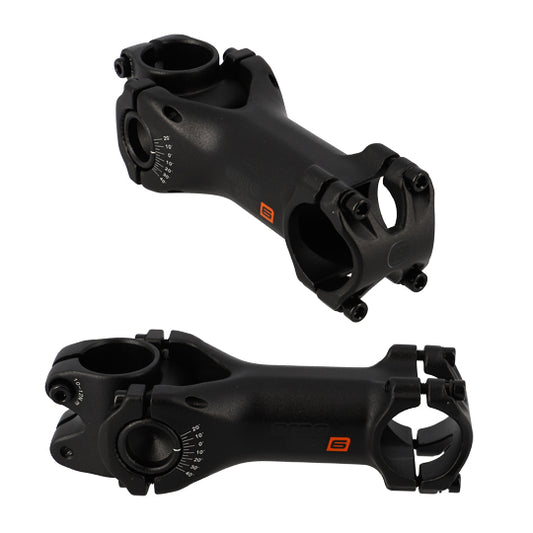 POTENCE REGLABLE AHEAD SET 1''1/8 L120 ERGOTEC SWELL R ECO ALU NOIR -20/+40° (CINTRE 31.8)