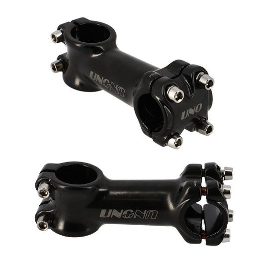 POTENCE VTT AHEAD SET 1''1/8 L90 UNO ALU NOIR + 7° (CINTRE 25.4)