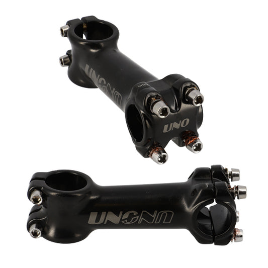 POTENCE VTT AHEAD SET 1''1/8 L105 UNO ALU NOIR + 7° (CINTRE 25.4)