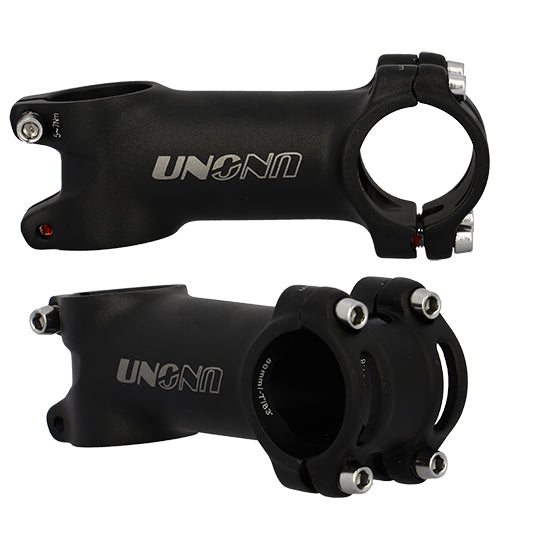 POTENCE ROUTE AHEAD SET 1''1/8 L80UNO ALU 6061 NOIR MAT - 7° +/- 135G(CINTRE 31.8)