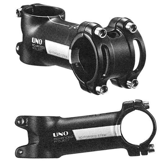 POTENCE ROUTE AHEAD SET 1''1/8 L120UNO ALU 6061 NOIR MAT - 7° +/- 135 G (CINTRE 31.8)