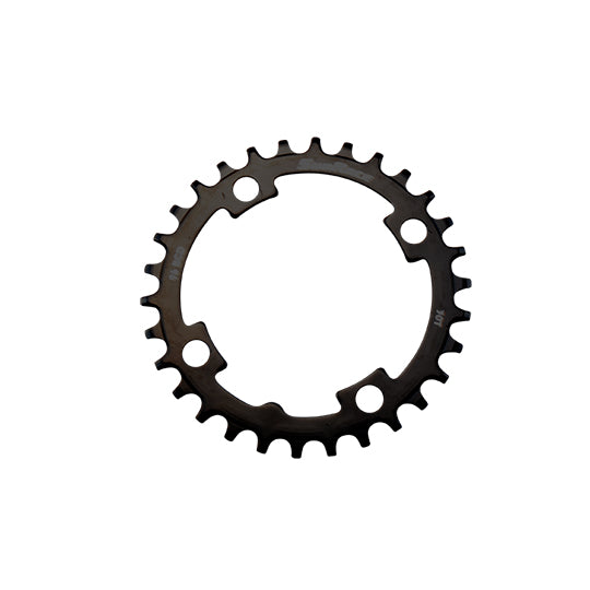 PLATEAU VTT MONO DIAM  96 EXTER 30DTS NOIR 4 BRANCHES SUNRACE CRMS00 ACIER 1X10/11/12V.