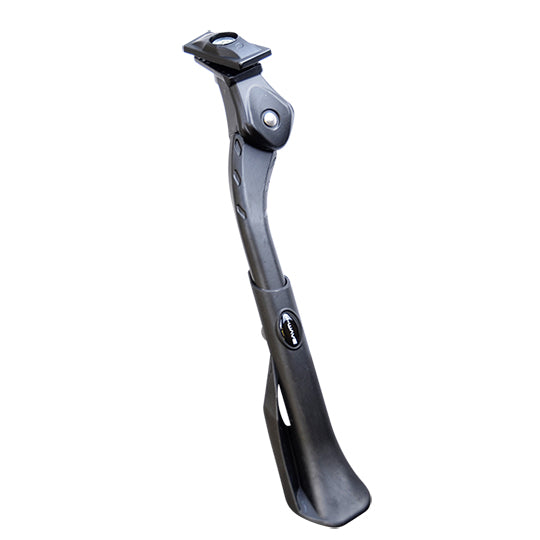 BEQUILLE VELO LATERALE REGLABLE 24/29'' ALU NOIR RENFORCEE E BIKE/VAE