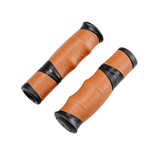 POIGNEE VELO PROGRIP 932 DUAL 122MM PREDECOUPE MARRON/NOIR (PR)