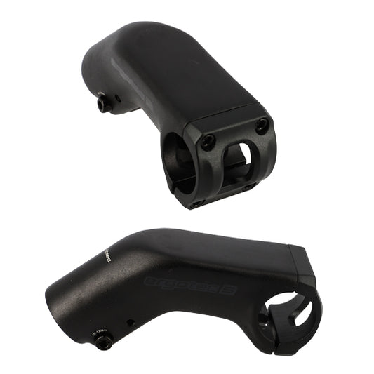 POTENCE E BIKE/ AHEAD SET 1''1/8 L90 ERGOTEC HIGH BARRACUDA ALU NOIR +45° (CINTRE 31.8)