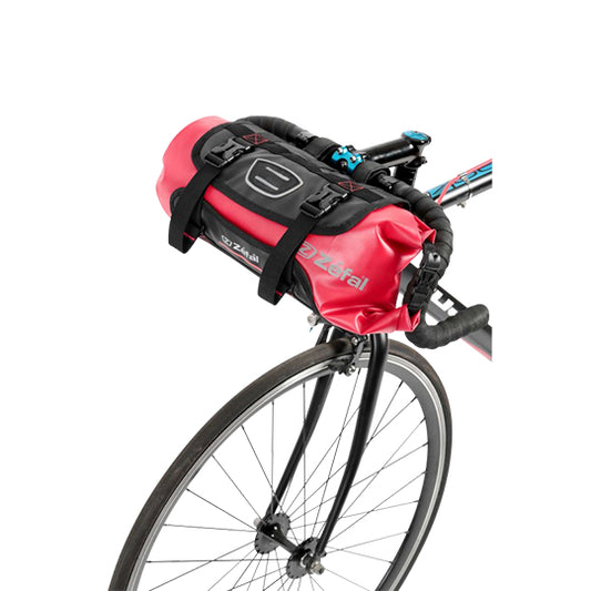 SACOCHE VELO CINTRE GRAVEL ZEFAL Z ADVENTURE F10 ETANCHE GRAND VOLUME 10L (390X180X180MM)
