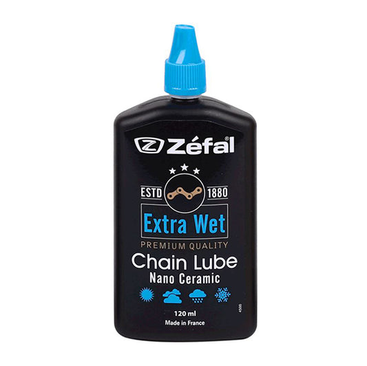 HUILE/LUBRIFIANT ZEFAL EXTRA WET LUBE CERAMIQUE TRES LONGUE DURABILITE (BURETTE 125ML)