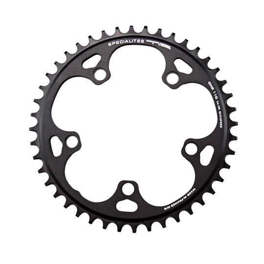 PLATEAU ROUTE DIAM 110 MONO 44DTS NOIR ONE 110 (COMP.SHIM. 5 BRANCHES) TA 10/11/12V.