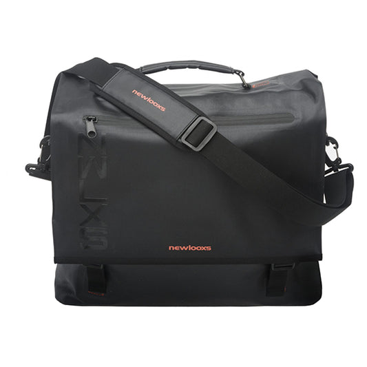 SACOCHE VELO PORTE BAGAGE NEWLOOXS VARO MESSENGER NOIR 100% ETANCHE - 15 LITRES - 390X300X
