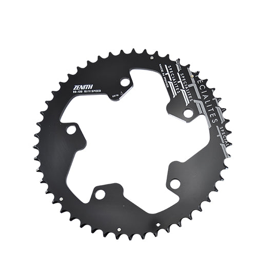 PLATEAU ROUTE DIAM 130 EXTER 53DTS NOIR ZENITH (COMP.SHIMANO ET PEDAL. LOOK ZED/ZED 2) TA