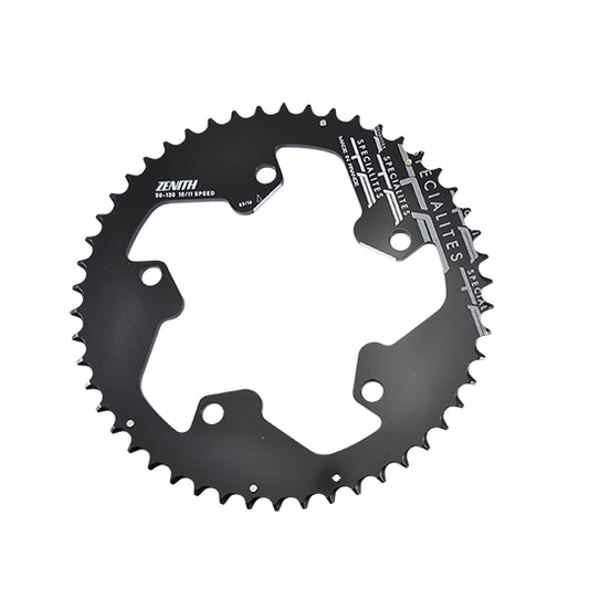 PLATEAU ROUTE DIAM 130 EXTER 53DTS NOIR ZENITH (COMP.SHIMANO ET PEDAL. LOOK ZED/ZED 2) TA
