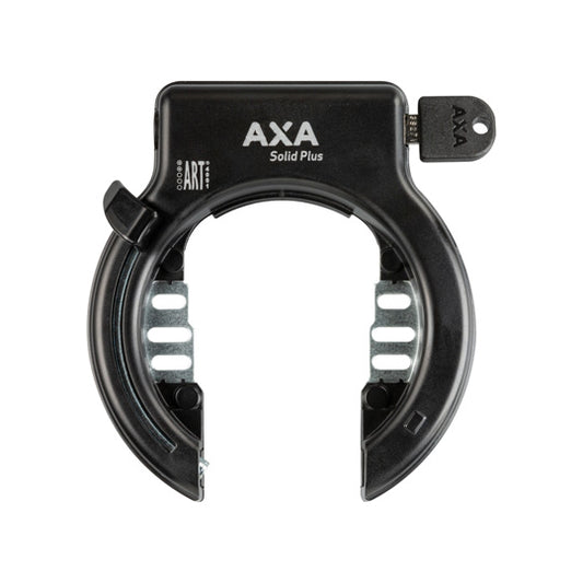 ANTIVOL VELO FER A CHEVAL AXA SOLID PLUS NOIR (OUVERTURE 50MM/OPTION CABLE ANTIVOL)