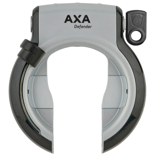 ANTIVOL VELO FER A CHEVAL AXA DEFENDER NOIR/ARGENT (OUVERTURE 50MM/OPTION CABLE ANTIVOL