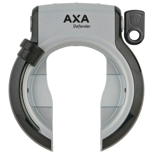 ANTIVOL VELO FER A CHEVAL AXA DEFENDER NOIR/ARGENT (OUVERTURE 50MM/OPTION CABLE ANTIVOL