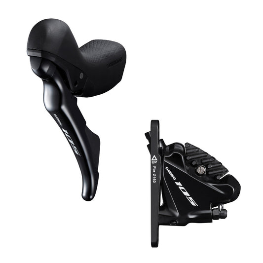 FREIN DISQUE AV HYDRO ROUTE SHIMANO 105 R7020 NOIR FLAT MOUNT (SANS DISQUE/SANS ADAPTATEUR
