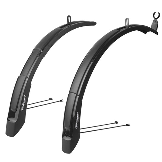 GARDE BOUE VTT 26/29" POLISPORT EXPANDER CROSS A TRINGLES 65MM NOIR (PR)