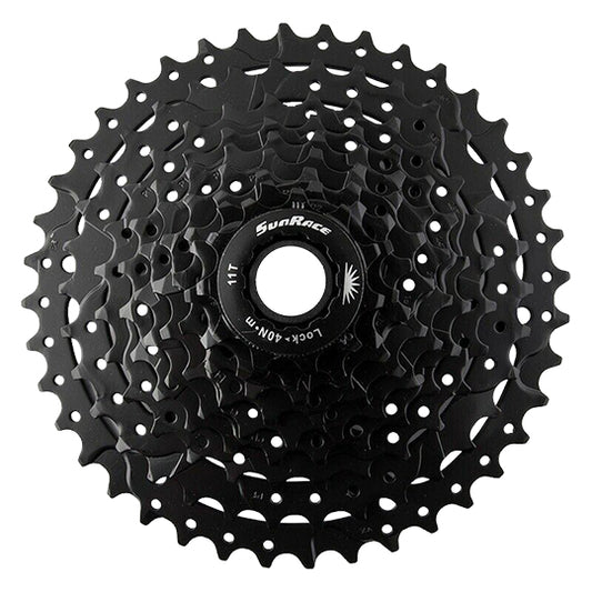 CASSETTE  9V. VTT SUNRACE CSM980 NOIR - 11-40DTS (COMPATIBLE SHIMANO)