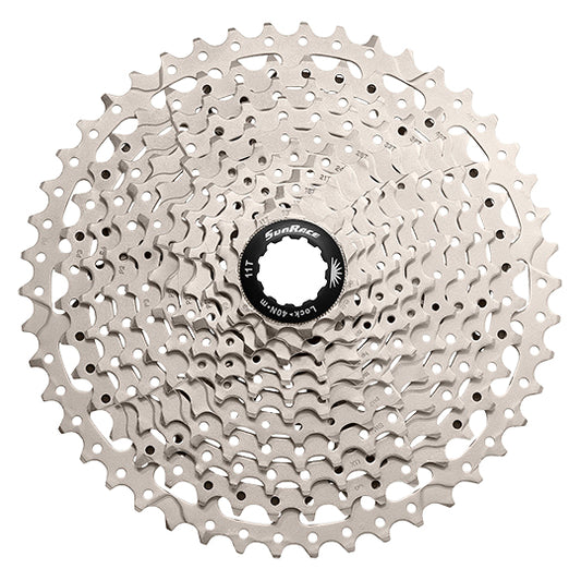 CASSETTE 11V. VTT SUNRACE CSMS8 METALLIC - 11-36DTS (COMPATIBLE SHIMANO)