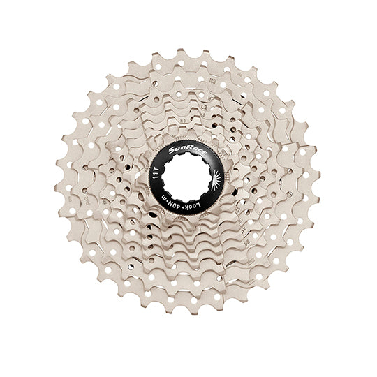 CASSETTE 10V. ROUTE SUNRACE CSRS1 METALLIC - 11-32DTS (COMPATIBLE SHIMANO)
