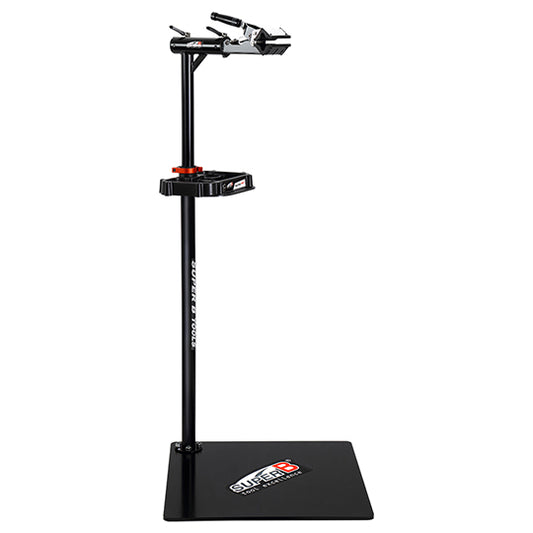 PIED D'ATELIER VELO SUPER B TB-WS40 AVEC TABLETTE (SANS PLAQUE DE BASE)