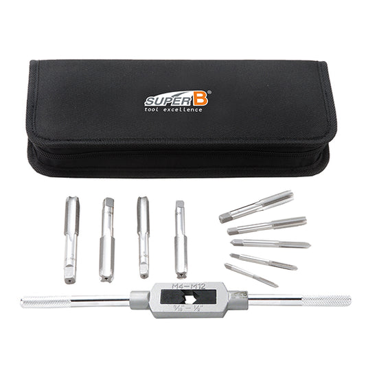 TARAUD PEDALE/MANIVELLE/CADRE SUPER B TB-19000 (KIT REPARATION AVEC PORTE TARAUD)