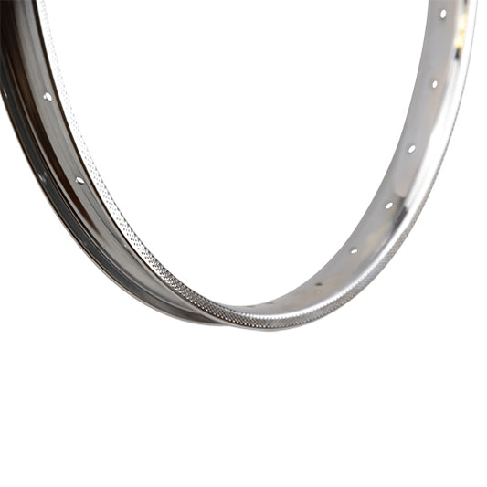 JANTE/CERCLAGE CYCLO 19'' FS38 1.20X19 - 28 TROUS CHROME