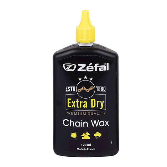 HUILE/LUBRIFIANT ZEFAL EXTRA DRY WAX TOUTES CONDITIONS CLIMATIQUES (BURETTE 125ML)