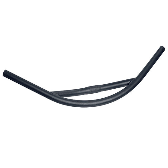 CINTRE VELO CITY ALU D25.4 NOIR ERGOTEC SPACE L630MM HAUT.30MM 34° 306GR (LEVEL 3)