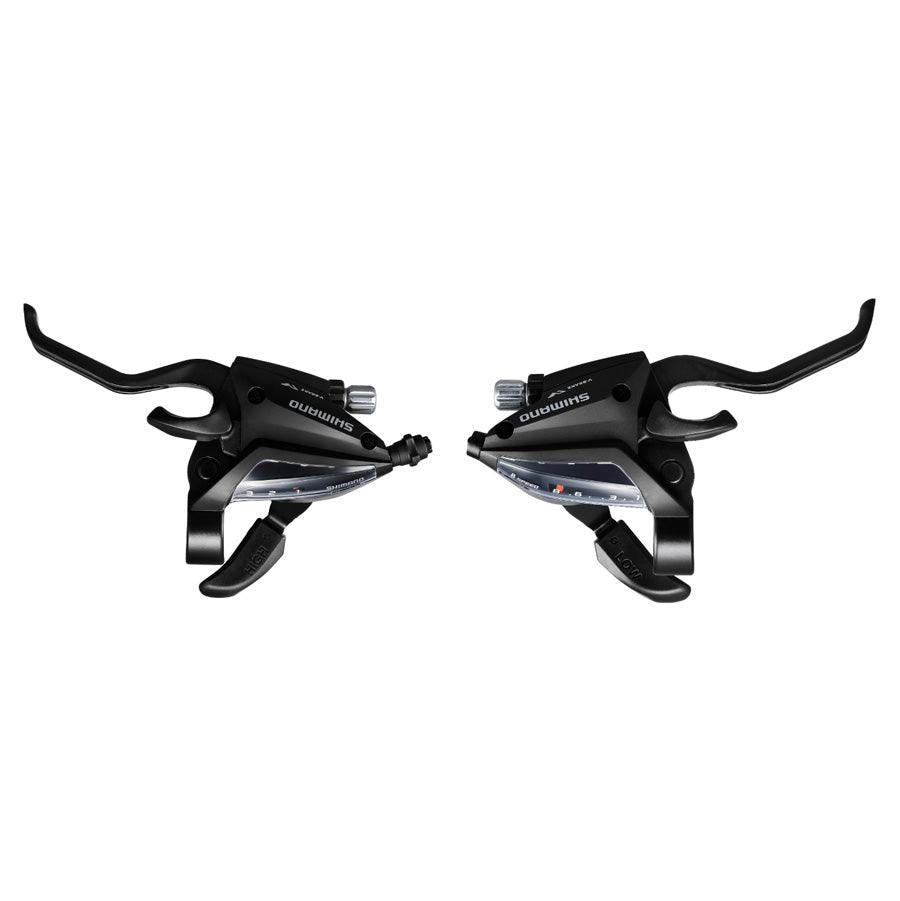 LEVIER/MANETTE VTT 8VX3. SHIMANO STEF500 V-BRAKE NOIR 2 DOIGTS (PR)