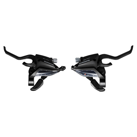 LEVIER/MANETTE VTT 8VX3. SHIMANO STEF500 V-BRAKE NOIR 2 DOIGTS (PR)