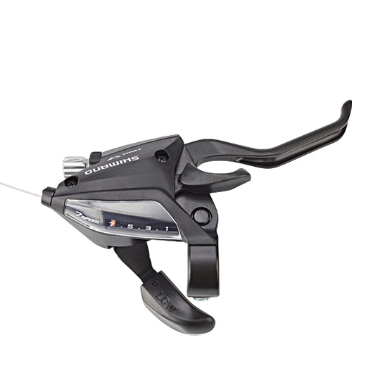 LEVIER/MANETTE VTT 7V. SHIMANO DROIT STEF500 V-BRAKE NOIR 2 DOIGTS