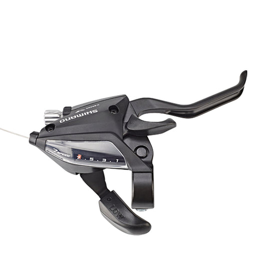 LEVIER/MANETTE VTT 7V. SHIMANO DROIT STEF500 V-BRAKE NOIR 2 DOIGTS